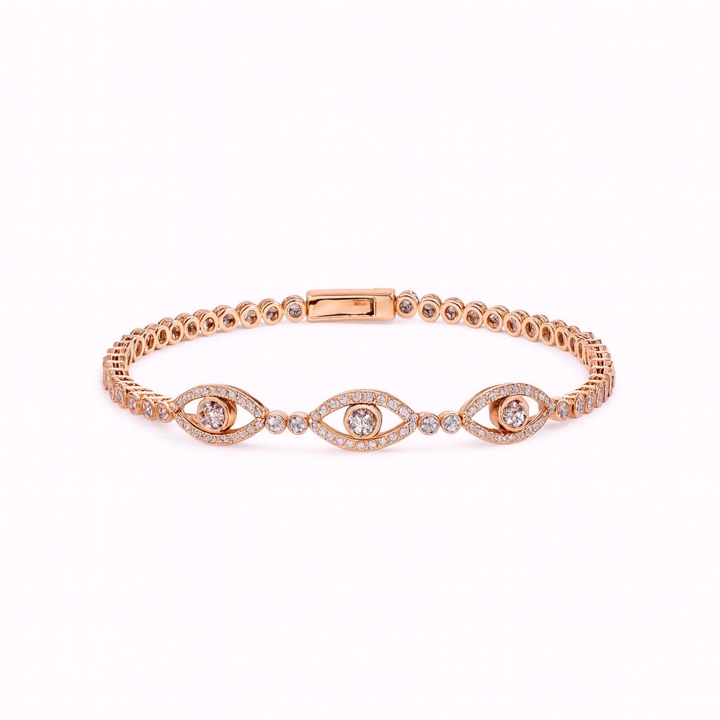 Brațara Eyes Rose-Gold
